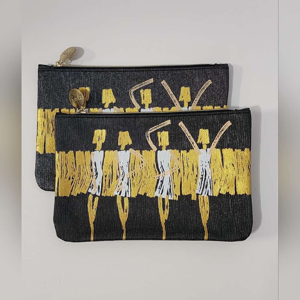 Ipsy 2 Pc Bundle Makeup Cosmetic Bags